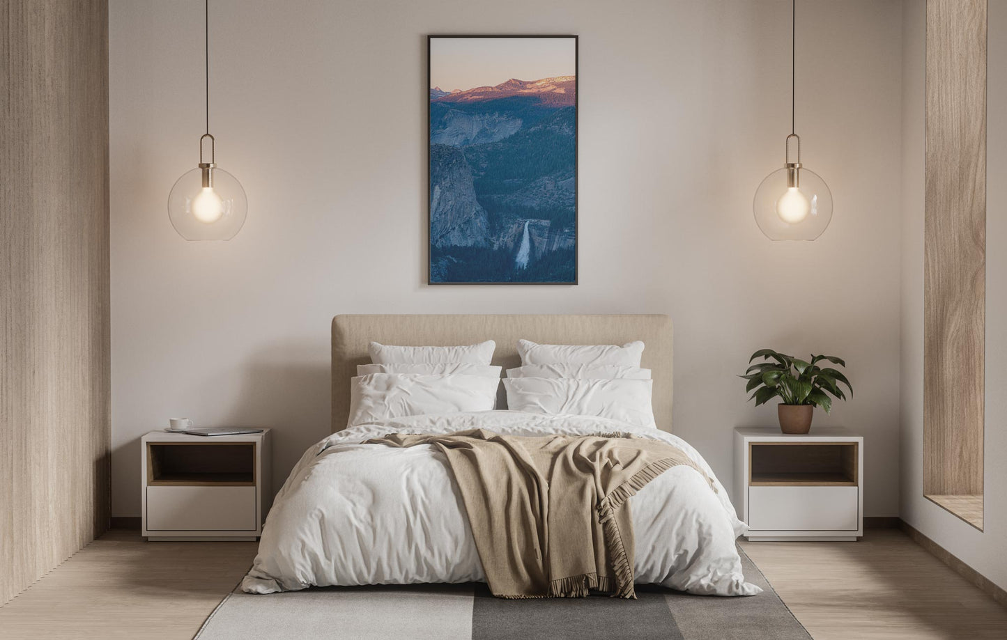 Sunset from glacier point